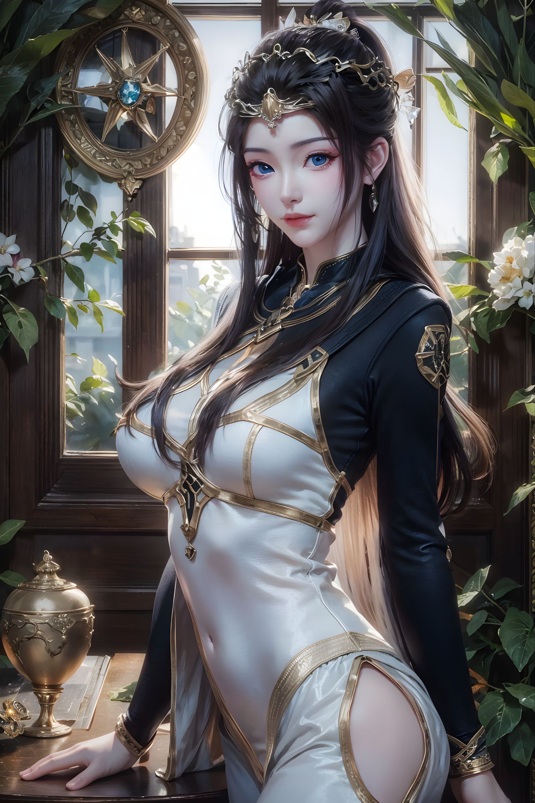 她们热心公